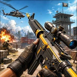 Icono de Fps Fire Battleground Offline